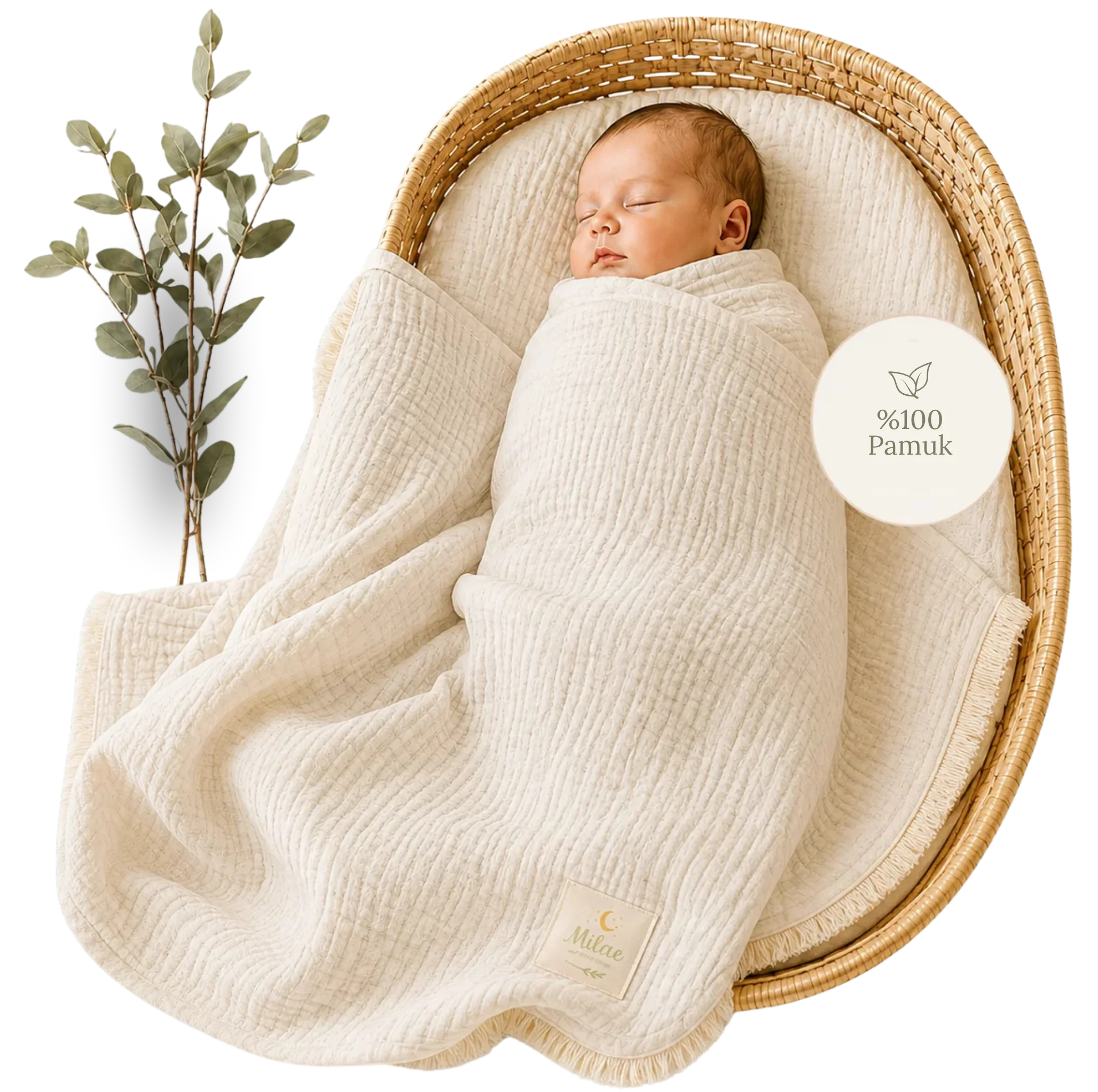milae-urun-slide Milae Müslin Örtü – %100 Pamuk - Görsel 1
